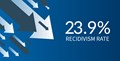 23.9 प्रतिशत रिडिविज़्म रेट